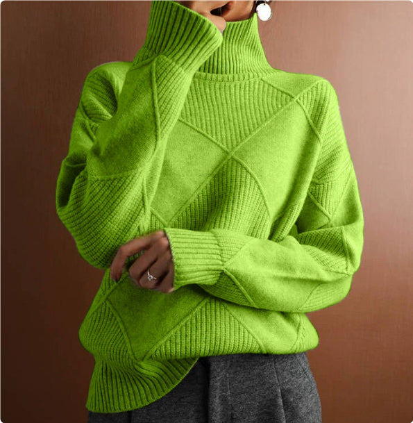 Knitwear Autumn And Winter Long-sleeved Outer Wear Bottoming Shirt