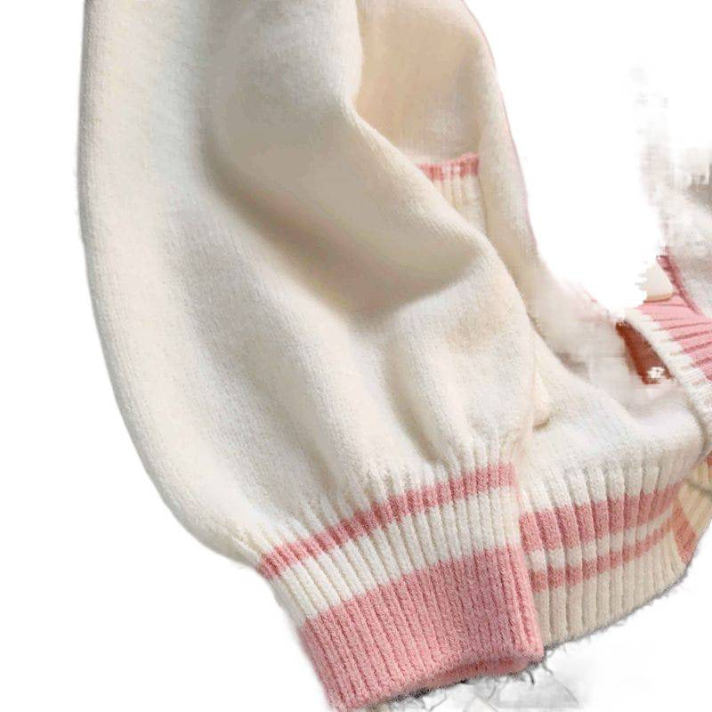 Beauty Spring And Autumn Hooded Sweater Coat Women's Autumn And Winter Wear Matching Design Sense