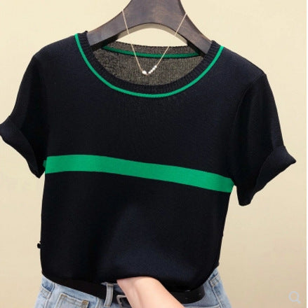 Women's short sleeve blouse