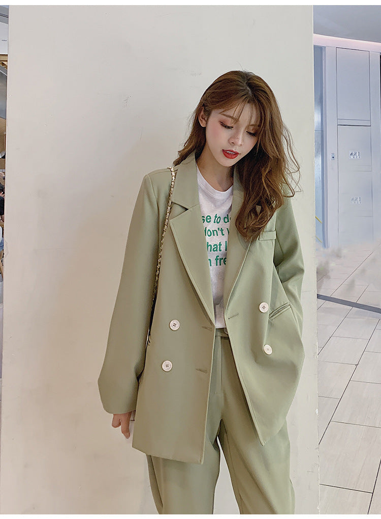 Ladies Vintage Autumn Pant Suit