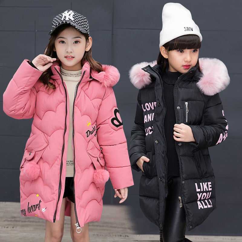 Girl Outerwear Children Clothing Warm Winter Coats