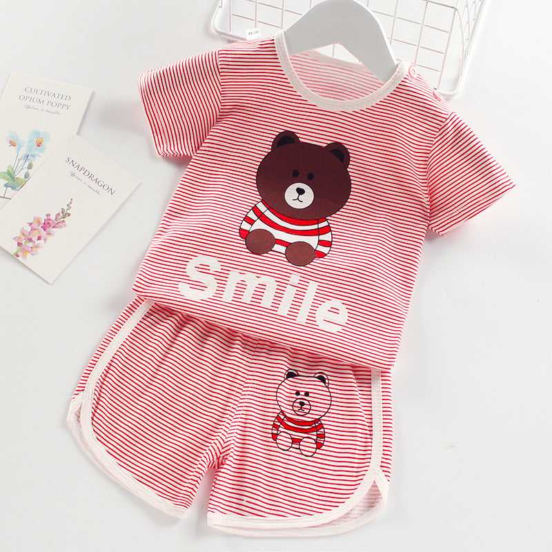Children's Short Sleeve T-shirt and Shorts Set