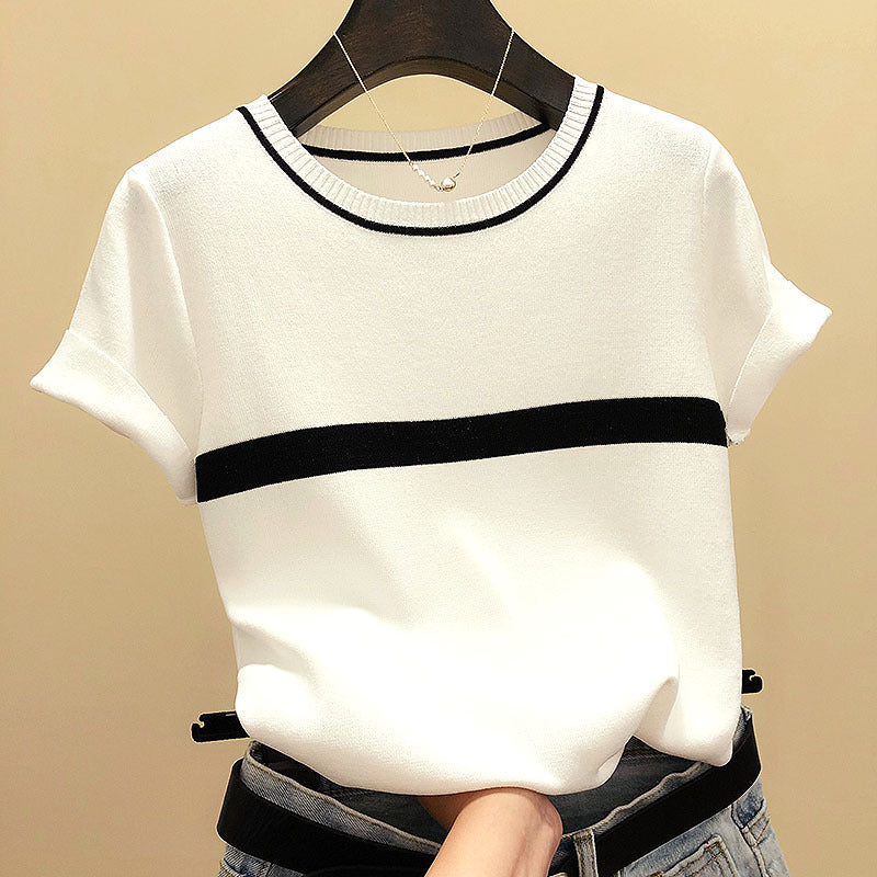 Women's short sleeve blouse