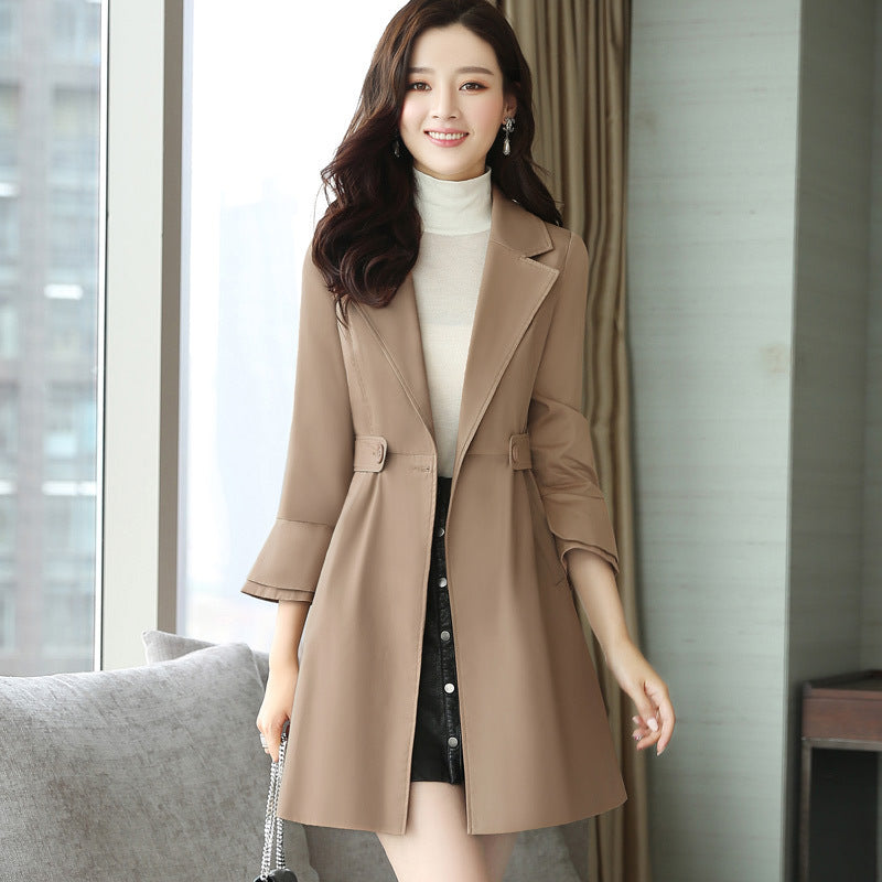 Fashion casual women's windbreaker