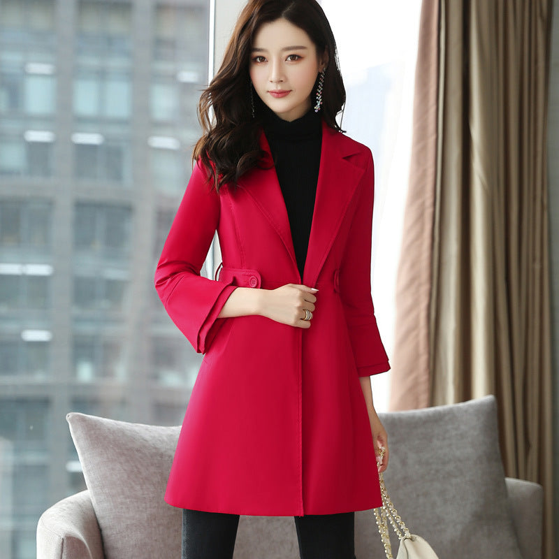 Fashion casual women's windbreaker