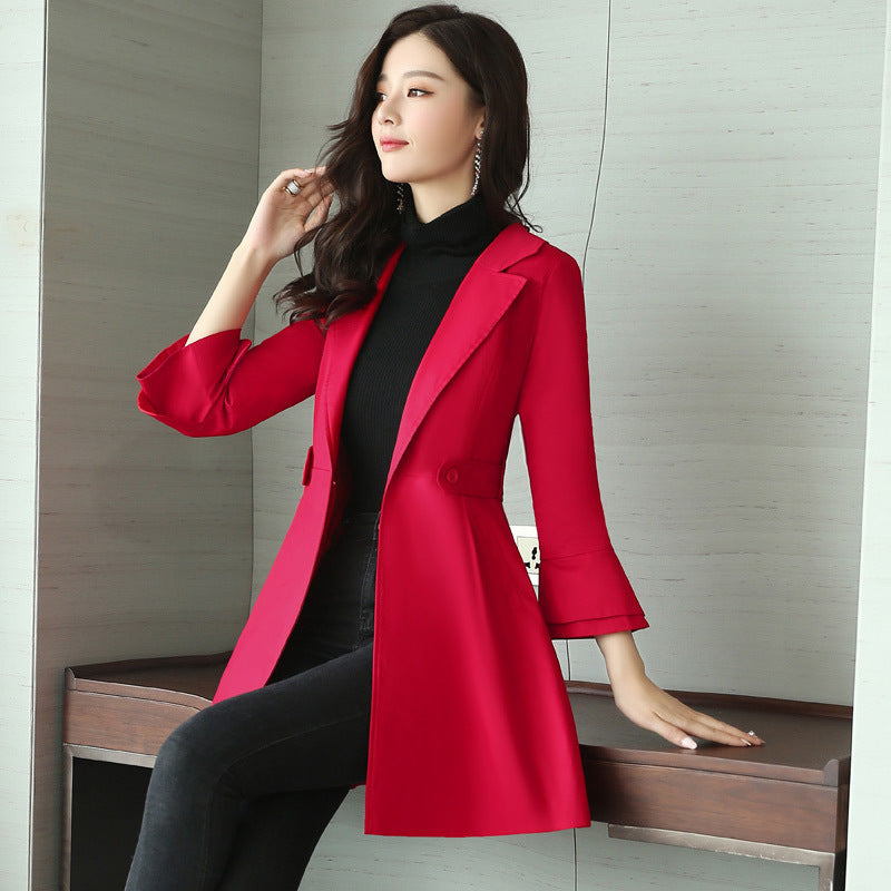 Fashion casual women's windbreaker