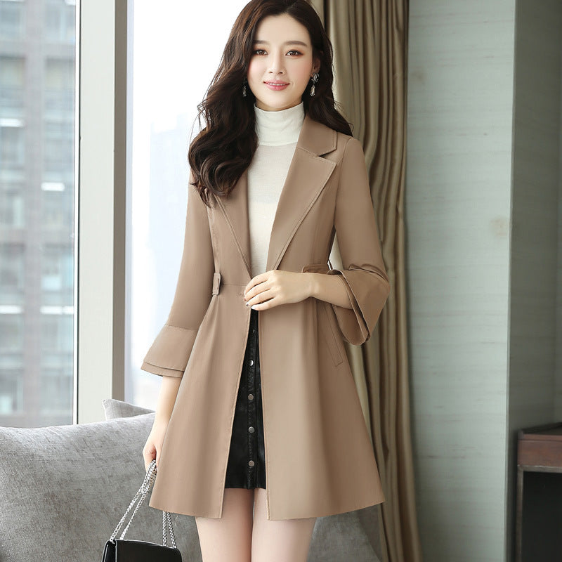 Fashion casual women's windbreaker