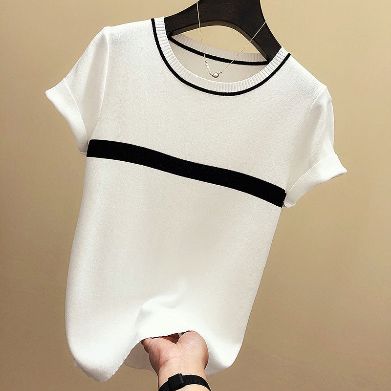 Women's short sleeve blouse