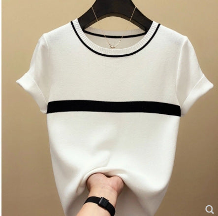 Women's short sleeve blouse