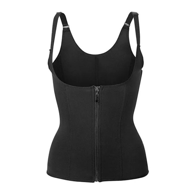 Zippered Waist Trainer Corset | Instant Tummy Control & Waist Shaping