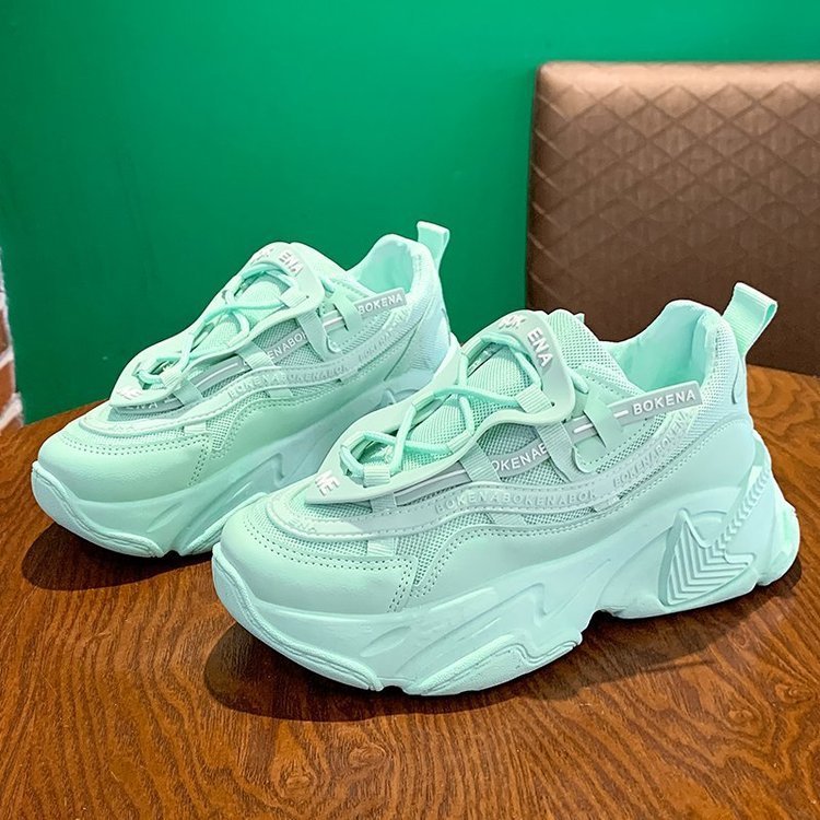 Dad Shoes Women's New Women's Shoes Thick-soled Casual Women's Student Sneakers