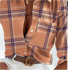 Fashion Long Sleeve Printed Shirt