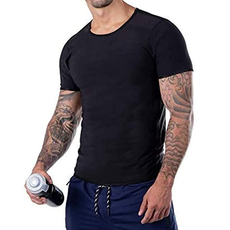 Underwear Health Sports Body Tight Body Shaper Short Sleeve Corset Sweat Top